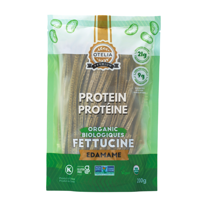 Organic Edamame Fettuccine
